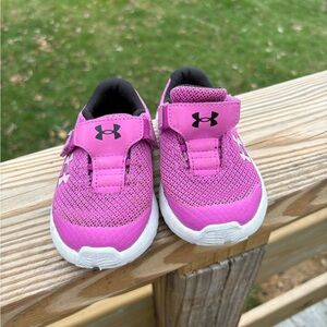 Under Armour Toddler Pink Sneakers